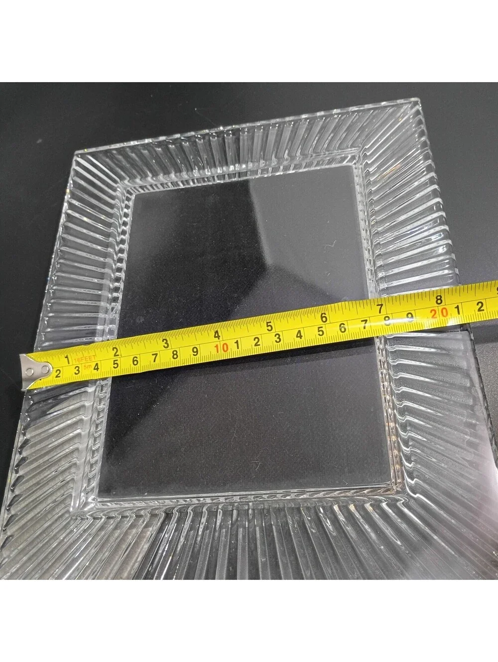 WATERFORD SOMERSET PICTURE FRAME, Cut Lead Crystal, 5